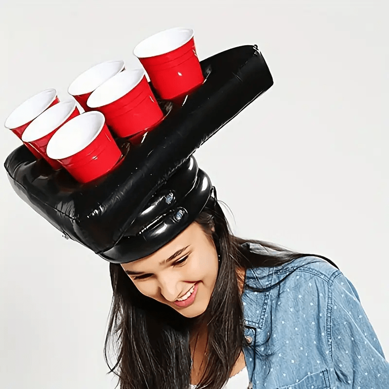 Table Tennis Games - Inflatable Triangle Hat for Ping Pong