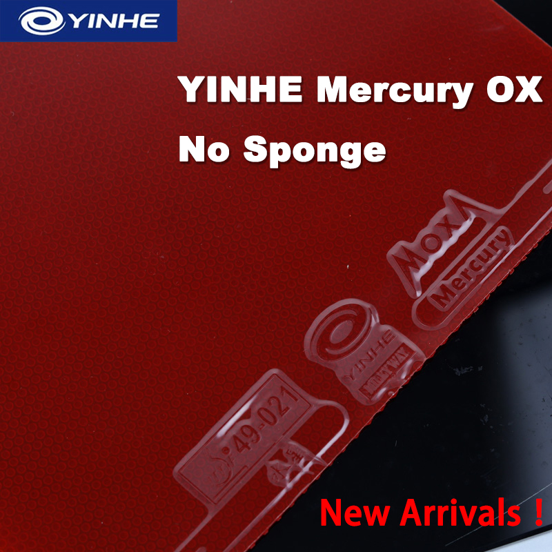 Table Tennis Protective Cover - YINHE Mercury OX Table Tennis Rubber