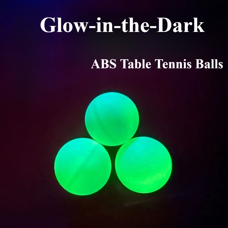 Table Tennis Game Pc - Luminous Table Tennis Balls Glow-in-the-Dark Balls