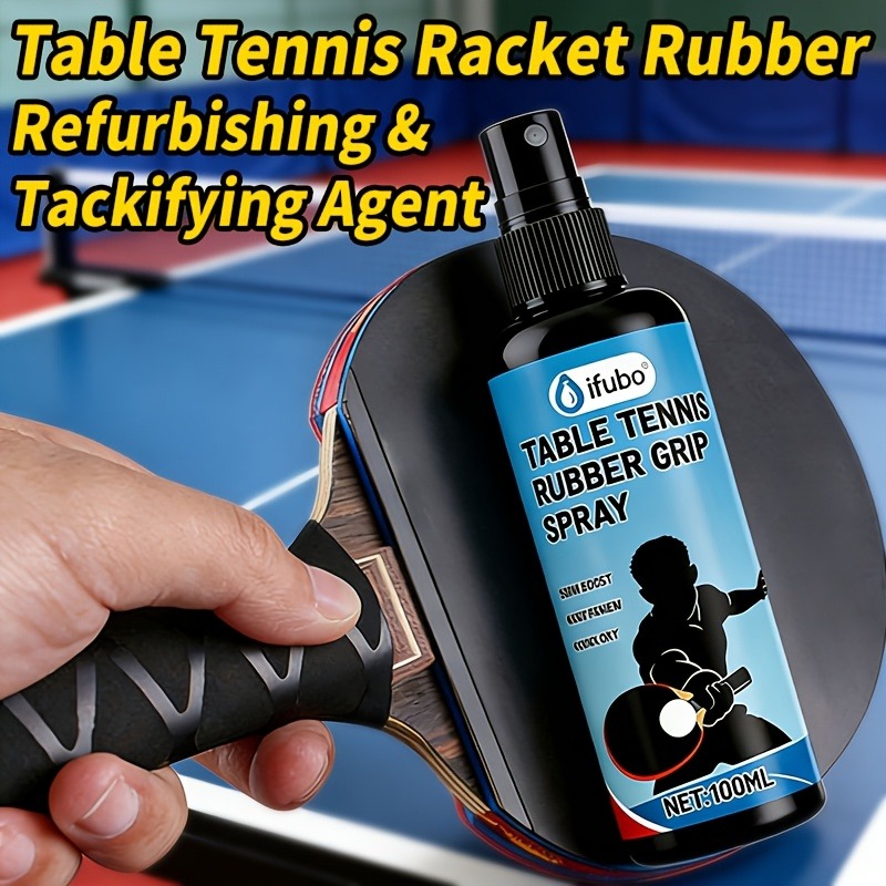 Table Tennis Protective Cover - IFUBO 100ml Professional Table Tennis Rubber