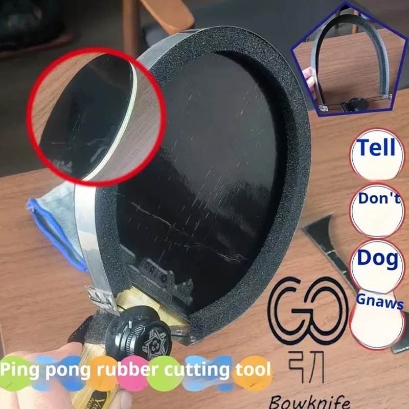 Table Tennis Rubber Manual Cut - Table Tennis Edge ulasan dan harga