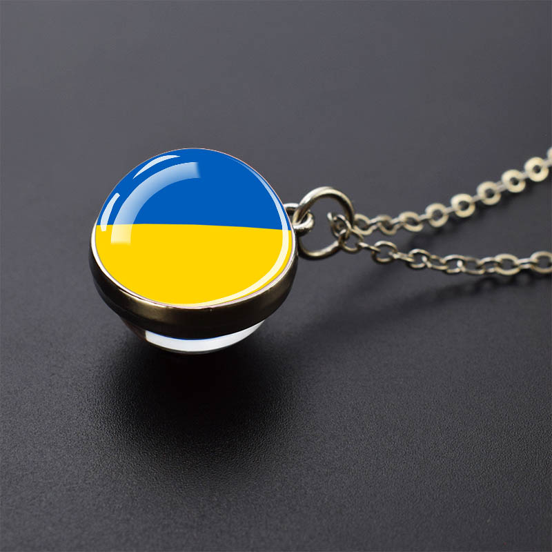 Europe Countries Flag Glass Ba - Table Tennis France ulasan dan harga