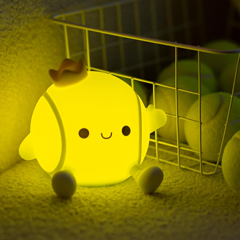 Cute Tennis Night Light Silico - Table Tennis Game Pc ulasan dan harga