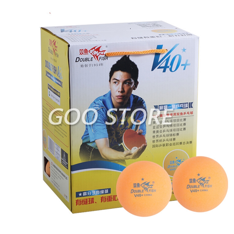 100 balls Double Fish V40+ 1-S - Table Tennis Game Pc ulasan dan harga