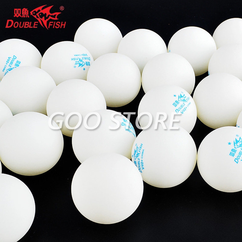 100 balls Double Fish V40+ 1-S - Table Tennis Game Pc ulasan dan harga