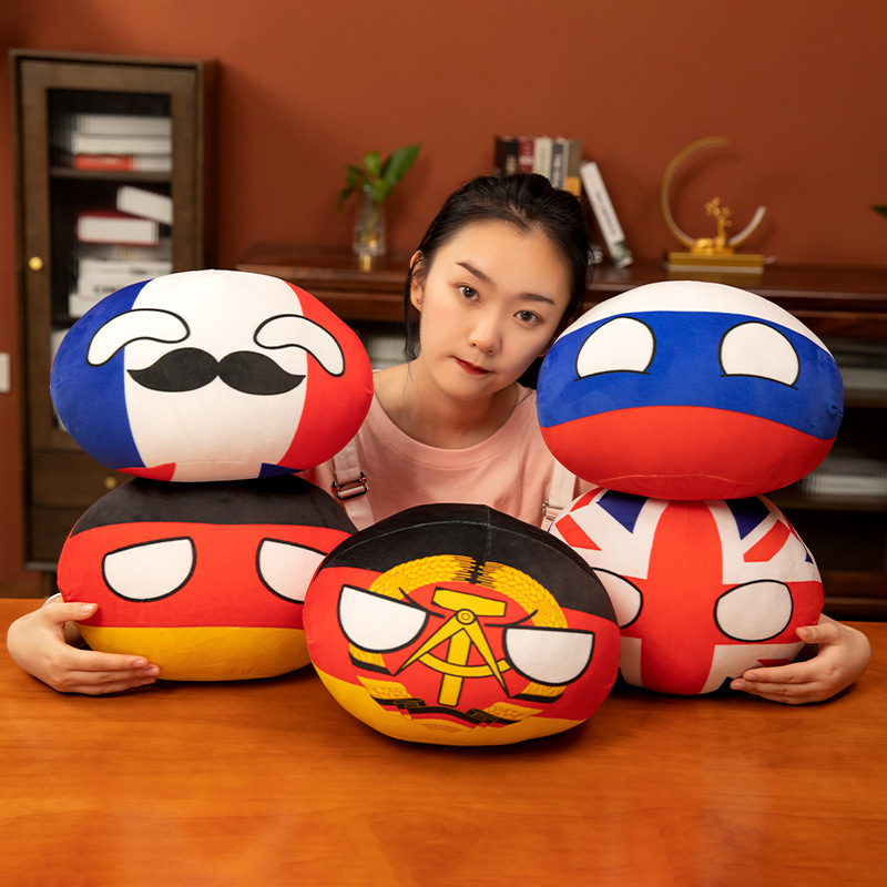 10-30cm Kawaii Polandball Plus - Table Tennis France ulasan dan harga