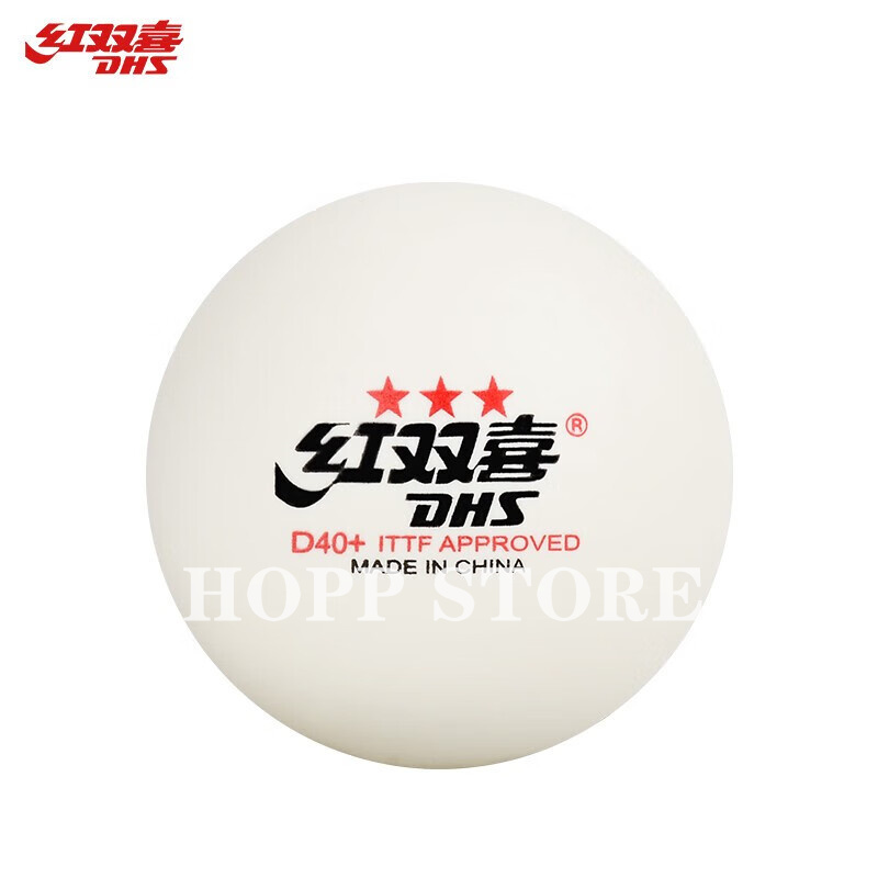 DHS 3-Star D40+ Table Tennis B - Table Tennis Game Pc ulasan dan harga