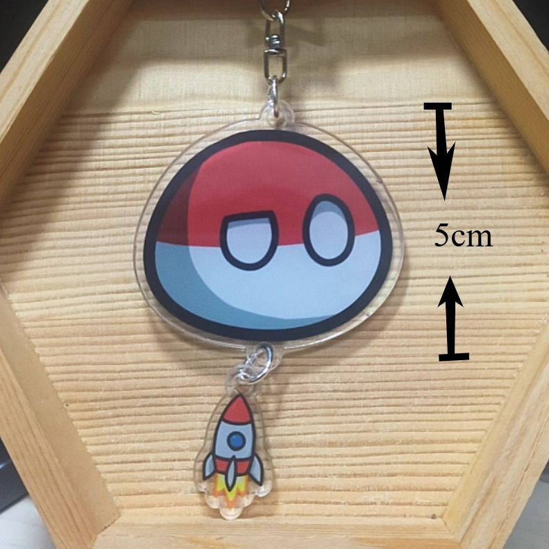 21 Styles Countryballs Keychai - Table Tennis France ulasan dan harga