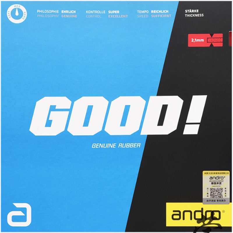 Andro GOOD Table Tennis Rubber - Table Tennis Games ulasan dan harga