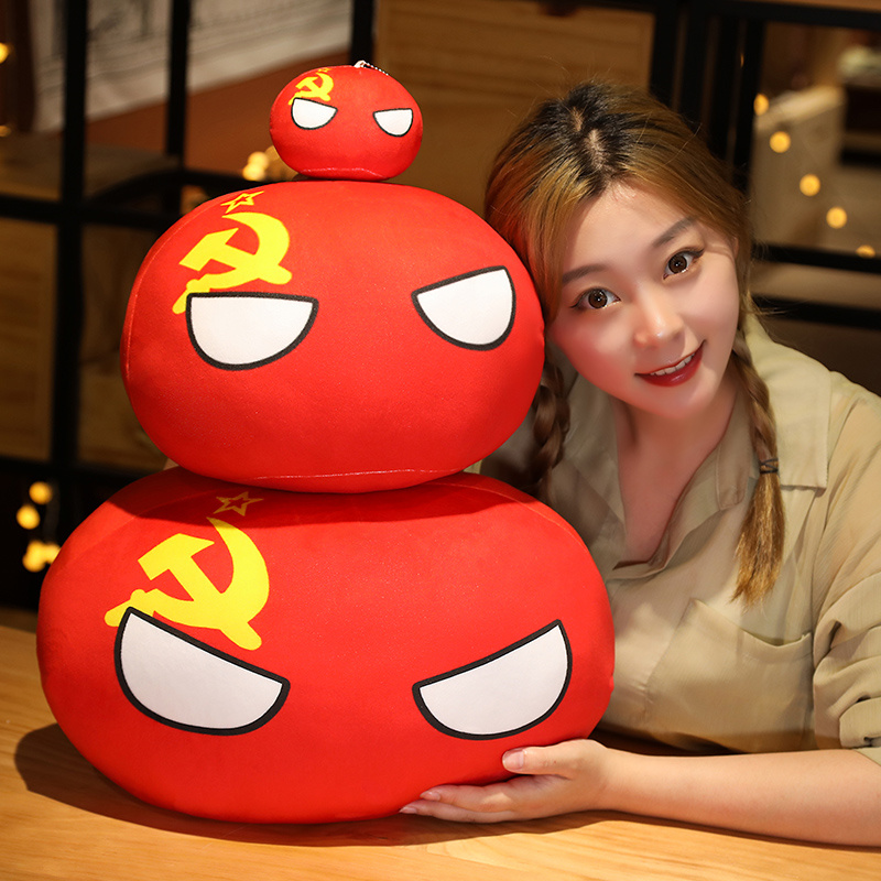 Funny 10/30/50cm Polandball Co - Table Tennis France ulasan dan harga
