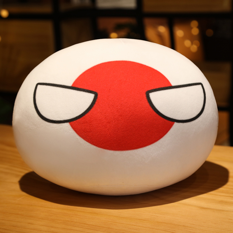 20-30cm Kawaii Polandball Plus - Table Tennis France ulasan dan harga