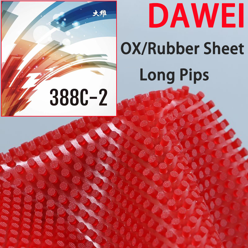 Long Pips OX Dawei 388C-2 Tabl - Table Tennis Xiom ulasan dan harga