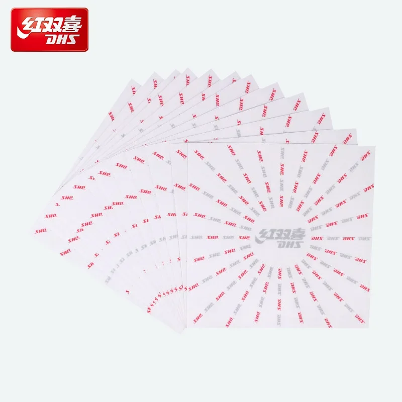1/2PCS DHS Table Tennis Racket - Table Tennis Protective Cover ulasan dan harga