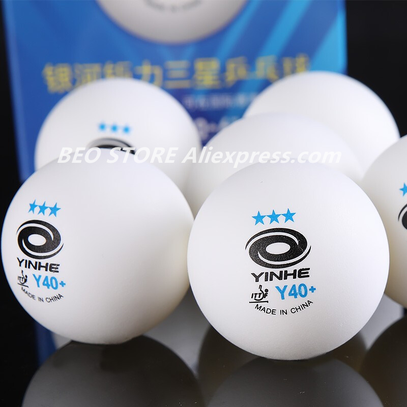 60 balls YINHE 3-star Y40+ H40 - Table Tennis Game Pc ulasan dan harga