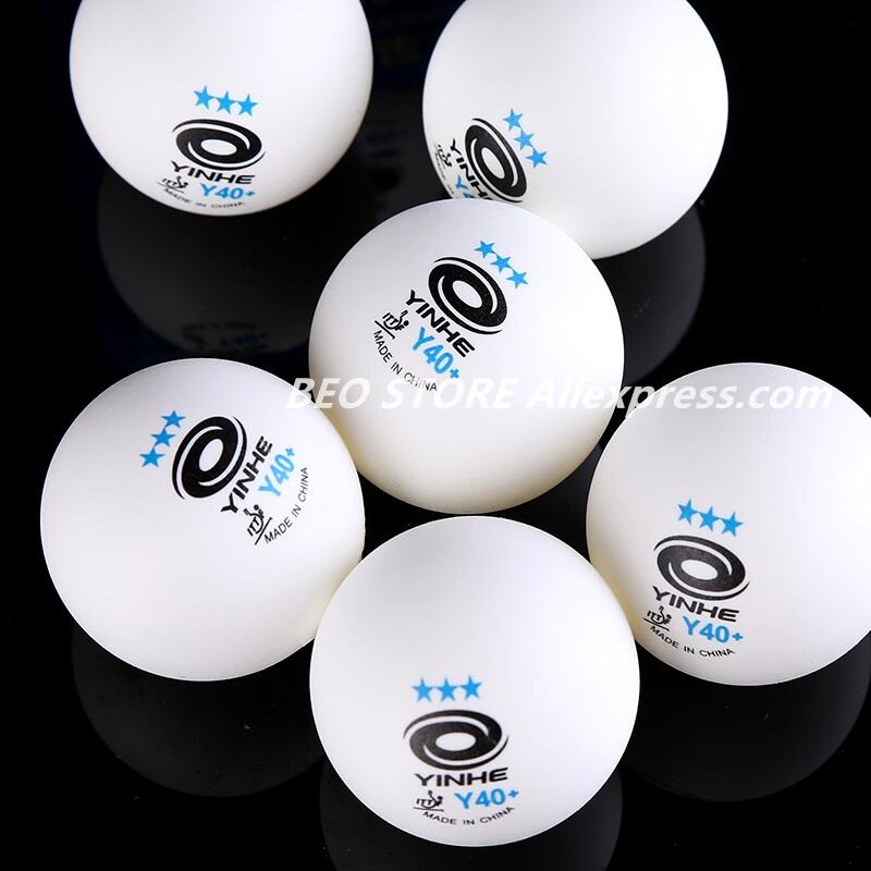 60 balls YINHE 3-star Y40+ H40 - Table Tennis Game Pc ulasan dan harga