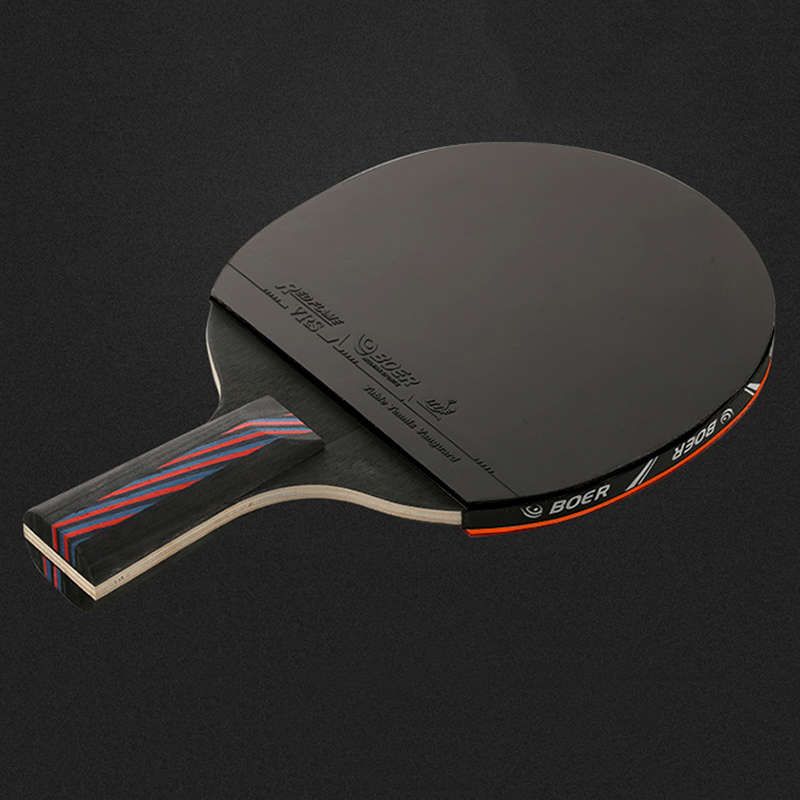 BOER 7 Layers Table Tennis Rac - Forehand Training Ball ulasan dan harga