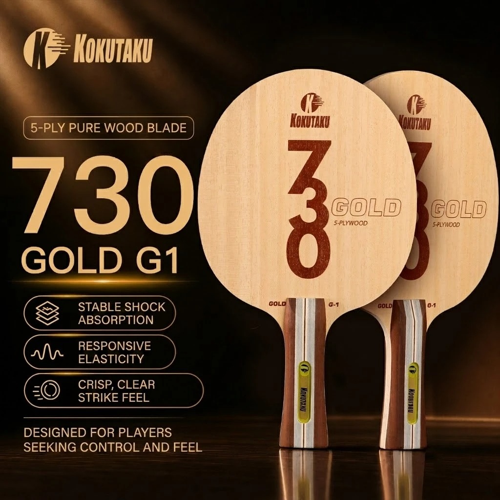 Kokutaku Table Tennis Blade FL - Table Tennis Edge ulasan dan harga