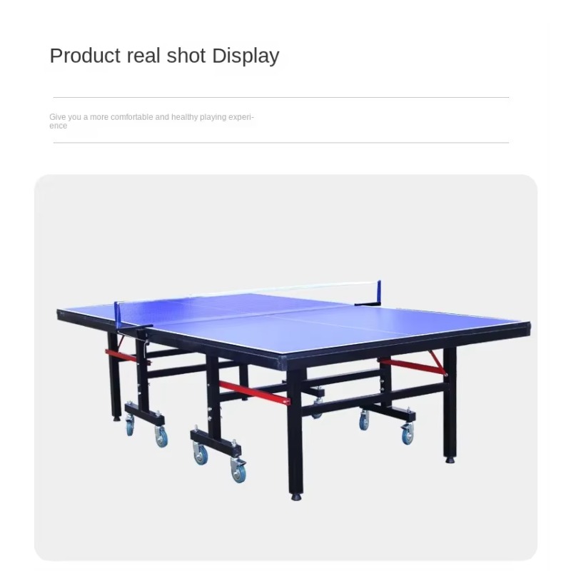 TAO Indoor mobile folding tabl - Table Tennis Folding Table ulasan dan harga