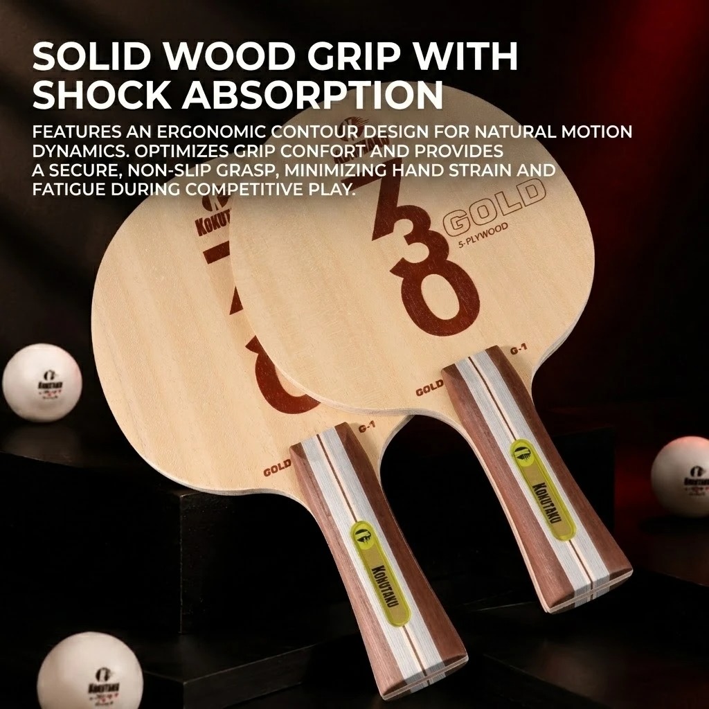 Kokutaku Table Tennis Blade FL - Table Tennis Edge ulasan dan harga