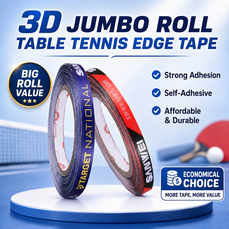 Original Sanwei 1cmx25M Silk f - Table Tennis Grip Tape ulasan dan harga