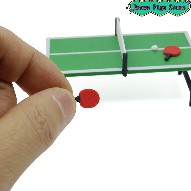 1:12 Miniature Table Tennis Ra - Table Tennis Games ulasan dan harga