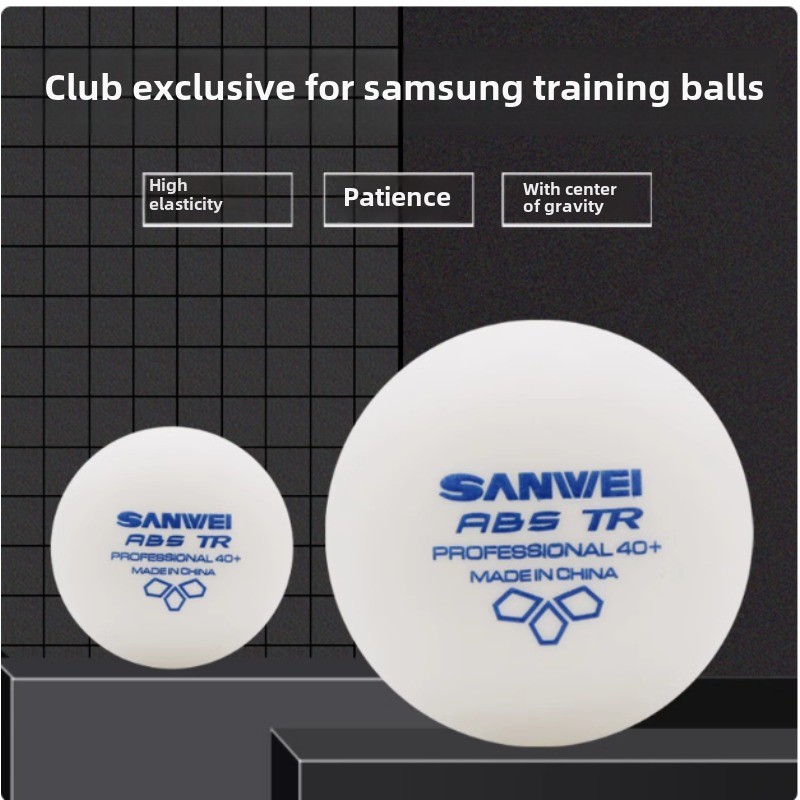 100 pcs Sanwei New Materials P - Table Tennis Game Pc ulasan dan harga