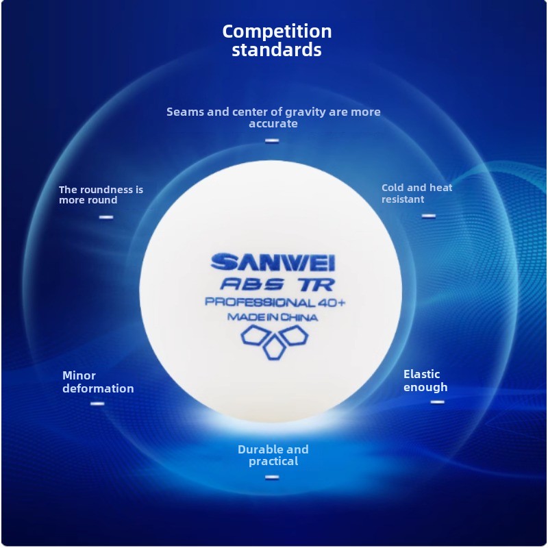 100 pcs Sanwei New Materials P - Table Tennis Game Pc ulasan dan harga