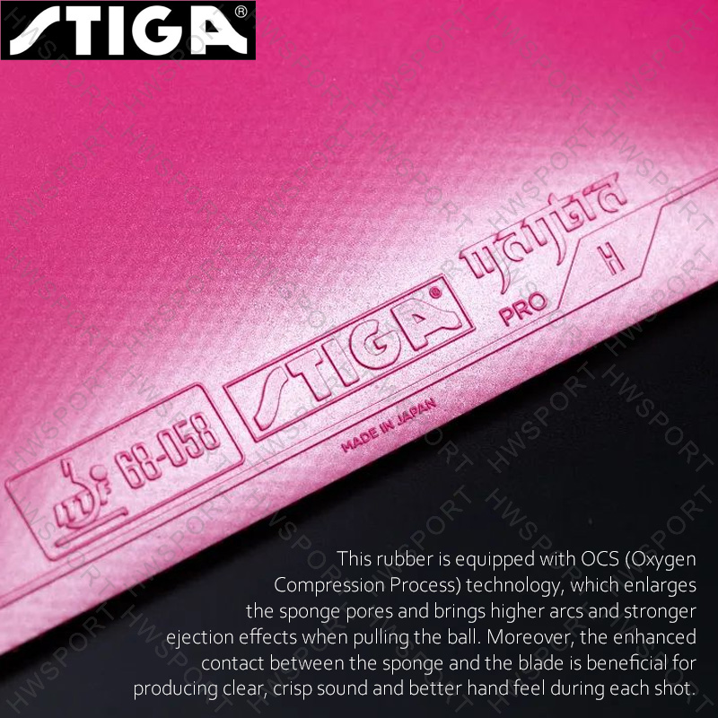STIGA Mantra Pro Colorful Tabl - Table Tennis Japan ulasan dan harga