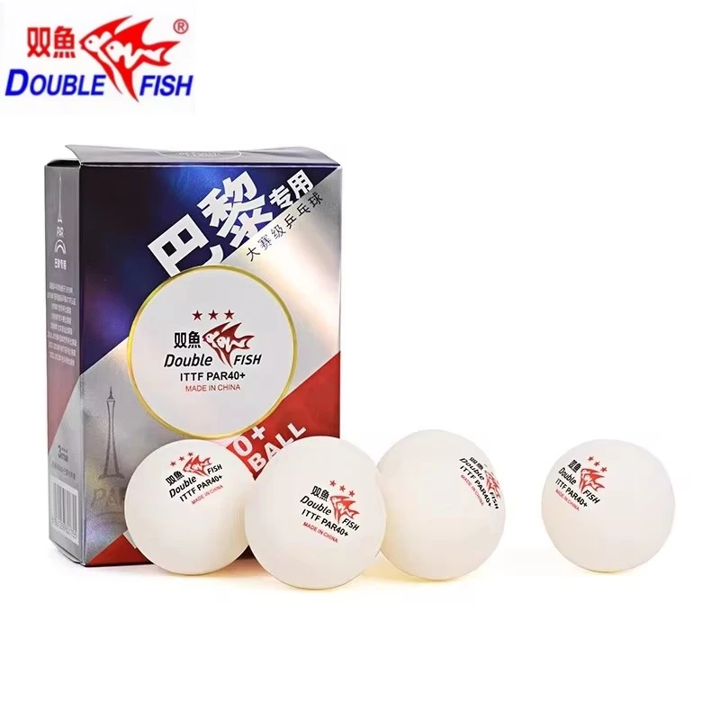 6 Pcs/Box Double Fish Ping Pon - Table Tennis France ulasan dan harga