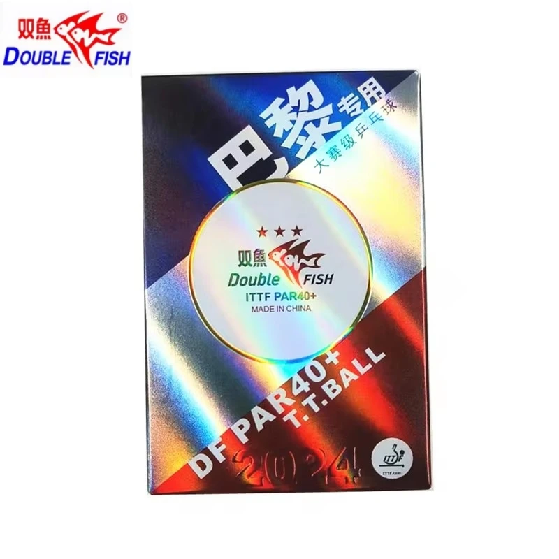 6 Pcs/Box Double Fish Ping Pon - Table Tennis France ulasan dan harga