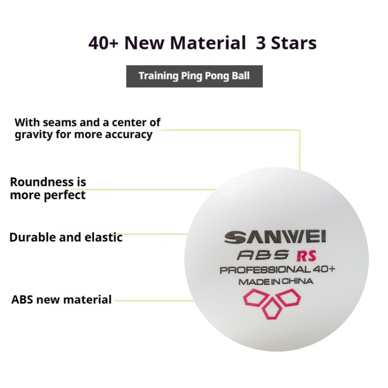 SANWEI RS40+ 3 Star Table Tenn - Table Tennis Game Pc ulasan dan harga