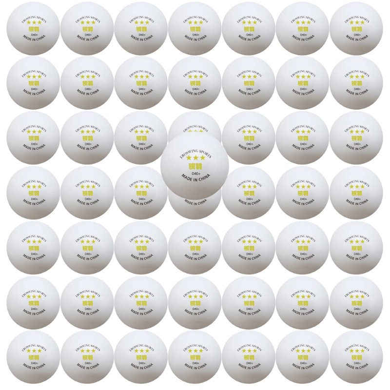 100pcs 3 Stars Table Tennis Ba - Table Tennis Game Pc ulasan dan harga