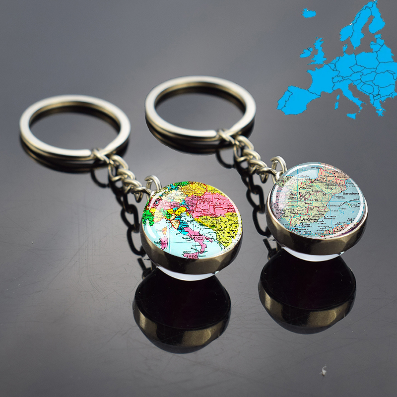 European Countries Map Keychai - Table Tennis France ulasan dan harga
