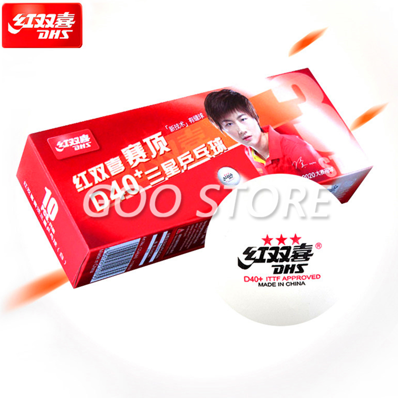 DHS 3 Star D40+ Table Tennis B - Table Tennis Game Pc ulasan dan harga