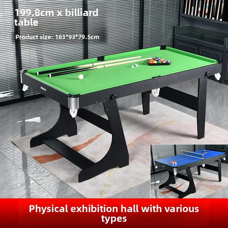 6ft 1.8m Folding Pool Table, 3 - Table Tennis For Kids ulasan dan harga