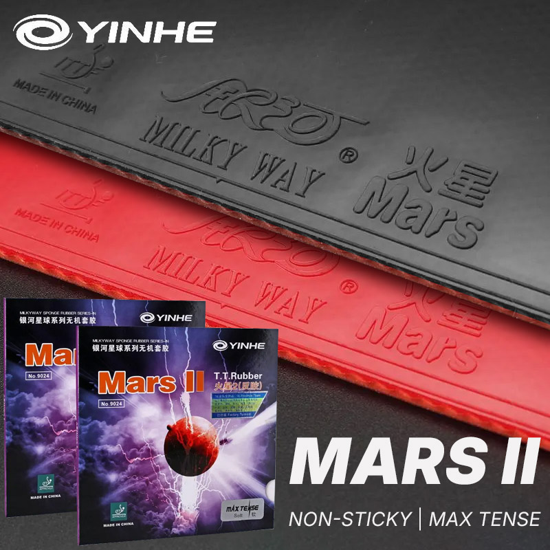 YINHE MARS 2 Table Tennis Rubb - Table Tennis Edge ulasan dan harga
