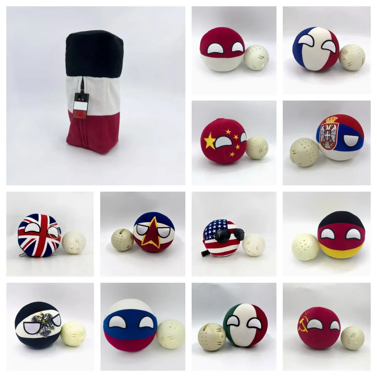 CountryBalls Plush Doll German - Table Tennis France ulasan dan harga