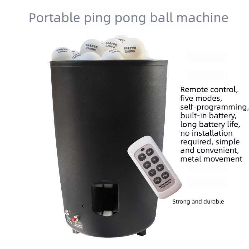 Portable Table Tennis Ball Mac - Table Tennis Robot ulasan dan harga