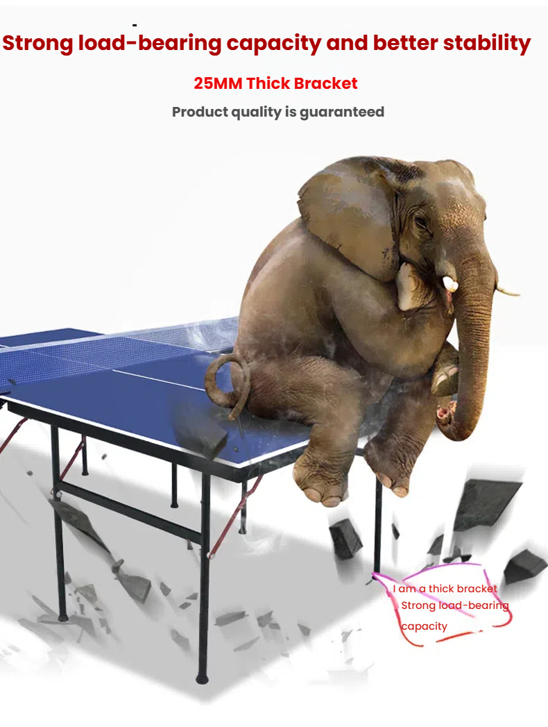 Manufacturer Supply Portable S - Table Tennis Folding Table ulasan dan harga