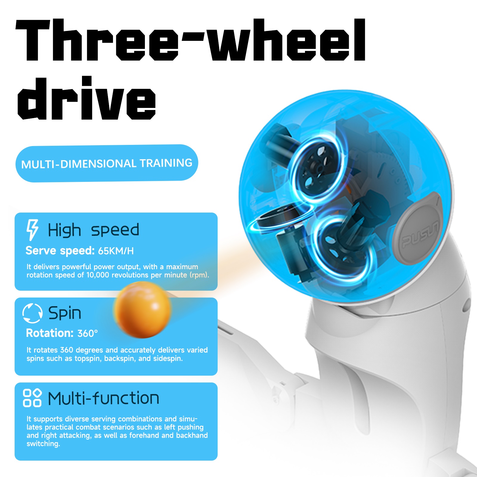New Innovative Intelligent Tab - Table Tennis Robot ulasan dan harga