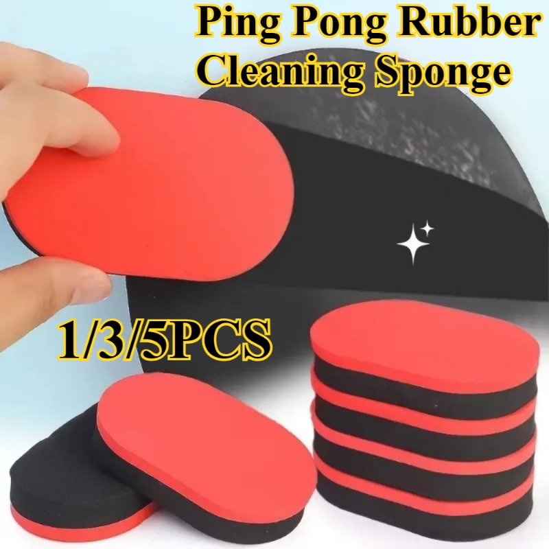 1/3/5pcs Red Table Tennis Clea - Table Tennis Edge ulasan dan harga