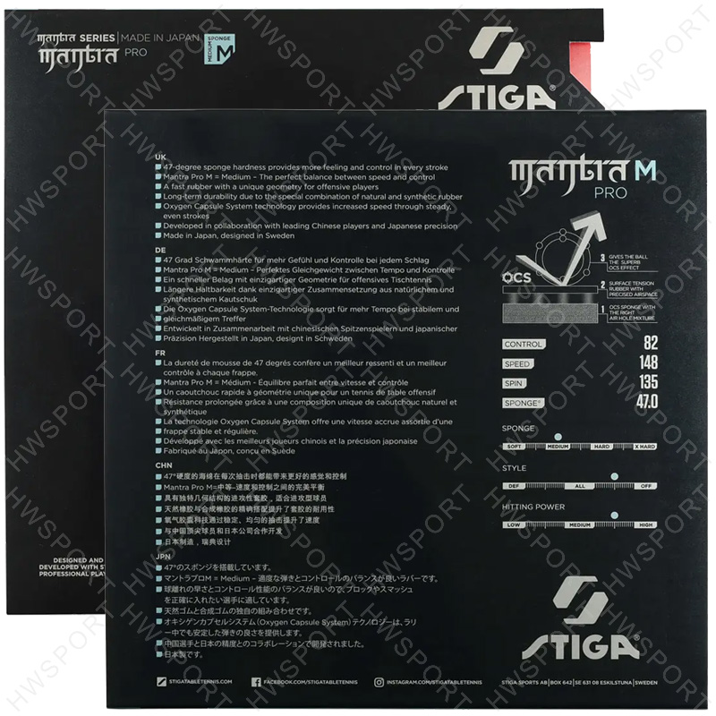 STIGA MANTRA PRO Table Tennis  - Table Tennis Japan ulasan dan harga