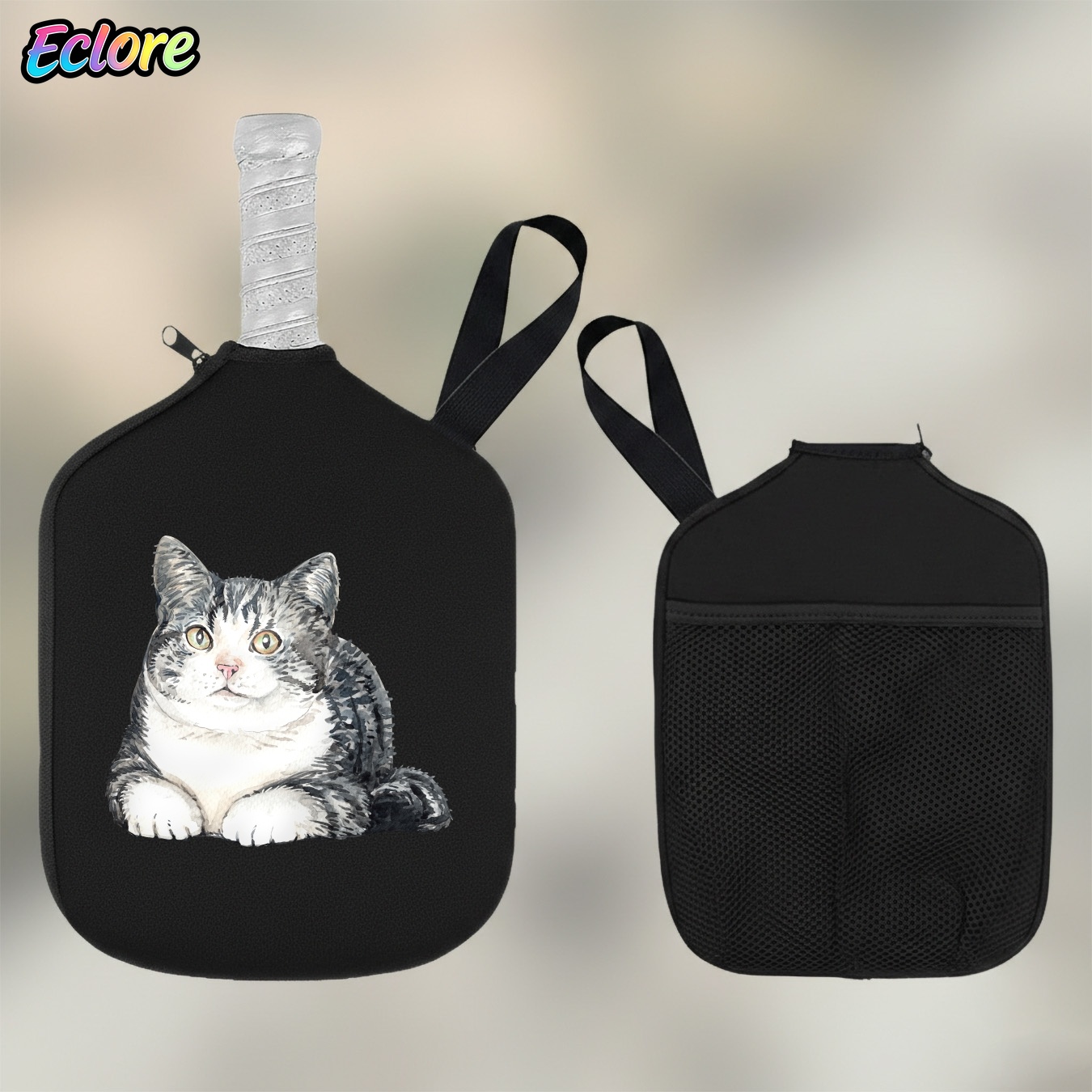 Cute Watercolor Cat Pickleball - Table Tennis Games ulasan dan harga