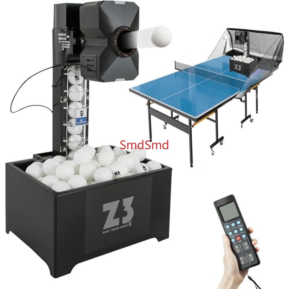 NEWEST Automatic Table Tennis  - Table Tennis Robot ulasan dan harga