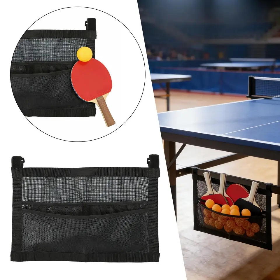 New Mesh Pingpong Ball Holder  - Table Tennis Game Pc ulasan dan harga